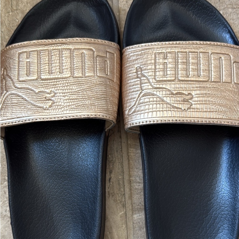 Puma slides- size 6.5